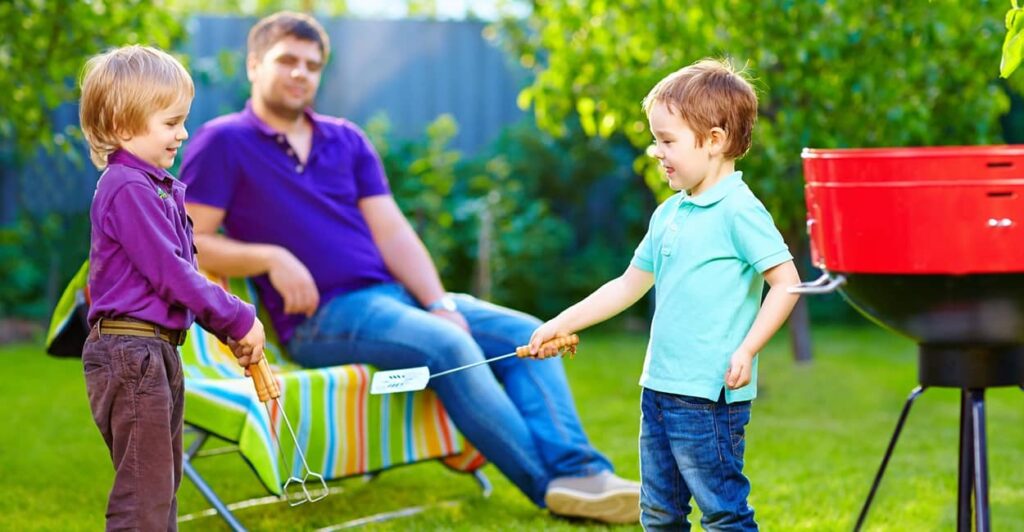 Kinder und Grillen führen häufig zum Nachbarschaftsstreit